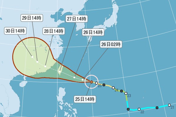 梅姬台风袭台提早海上陆上警报