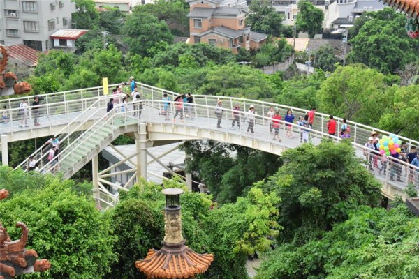 全台最长！八卦山天空步道启用