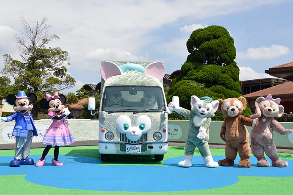 日本走透透！达菲好友杰拉托尼巡回旅行车