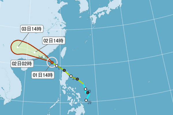 妮妲台风影响高温大雨部分班机停飞