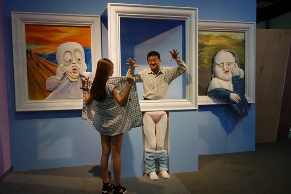 一见双雕艺术季4D盐雕搞创意