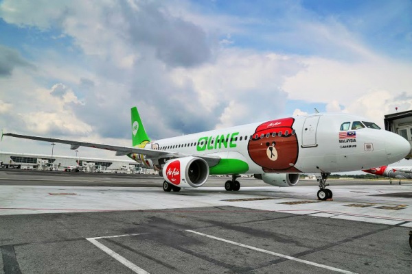 AirAsia推LINE彩绘机首航来台互动吸客
