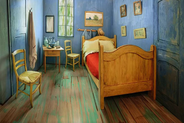 美国话题住宿梵高画里过夜只要340元