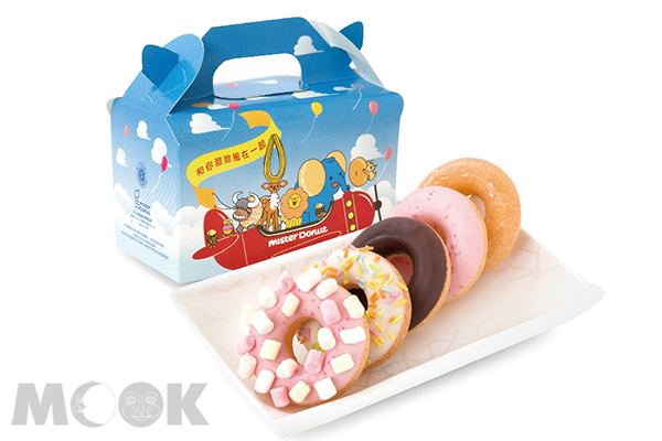 MisterDonut儿童节限定商品五种风味一次满足