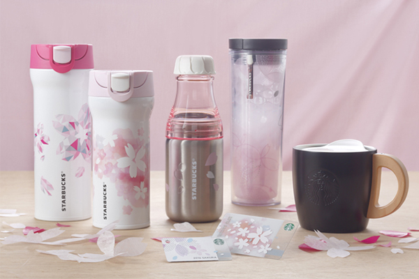 日本赏樱别错过星巴克樱花系列商品开卖