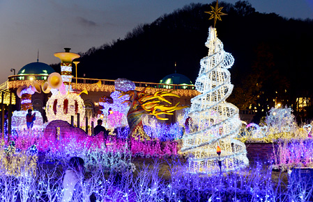 韩国夜晚更精彩爱宝星光银河浪漫吸睛