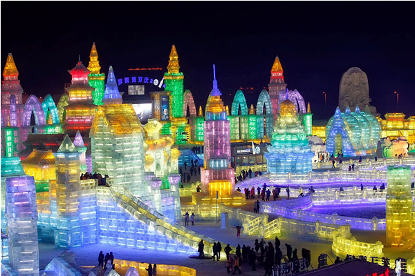 世界四大冰雪嘉年华哈尔滨打造冰之奇幻王国
