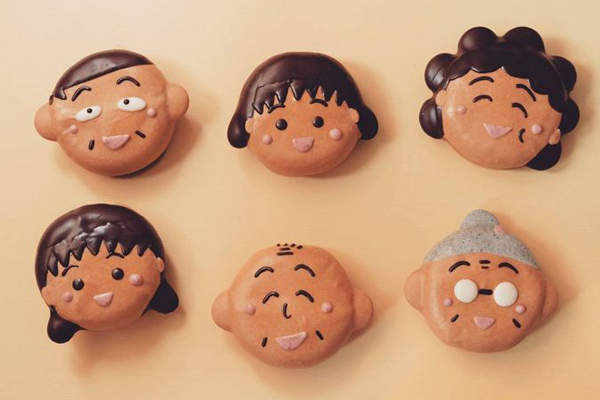 小丸子过生日樱桃家造型甜甜圈开卖