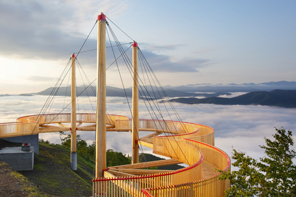漫步云端北海道云海步道“CloudWalk”