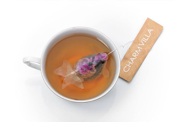 让老外爱不释手的台湾伴手礼金鱼茶包吸睛！