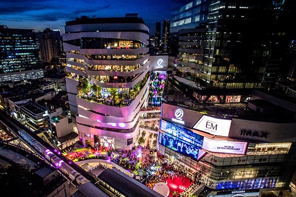 空中花园俯瞰夜景曼谷时尚百货六大必逛亮点