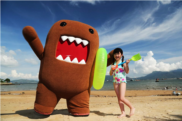 巨大Domo君出没仲夏登港一起郊游！