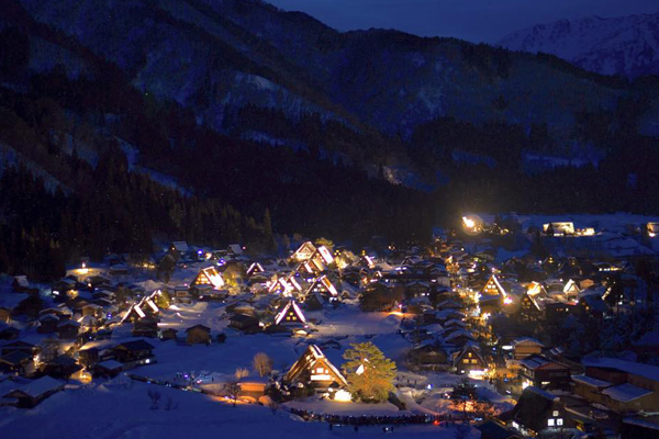 2016合掌村点灯情报照亮夜间浪漫童话