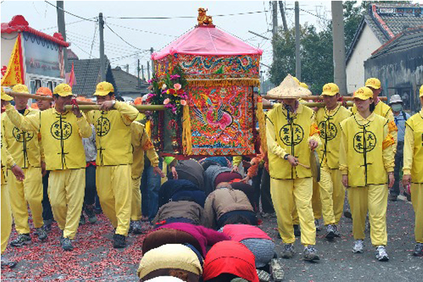 白沙屯妈祖当导游跟着绕境行脚台湾