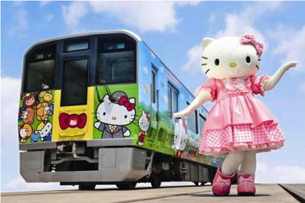 搭Kitty火车游台湾！太鲁阁新装拼人气