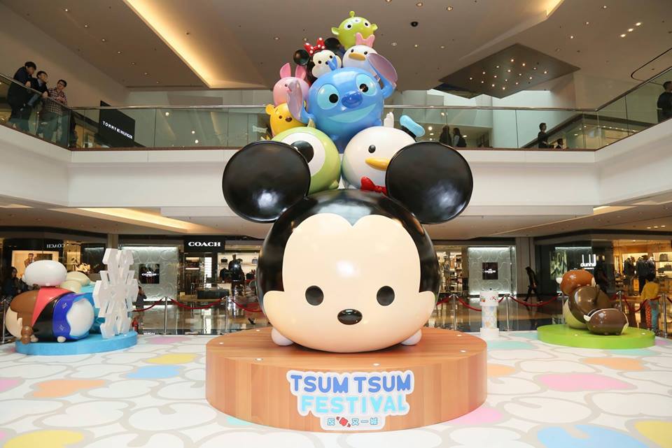 Disney卡通迷必访！TsumTsum登入香港又一城