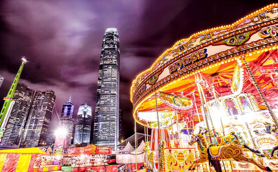 2015香港中环欧陆嘉年华一路热闹到新春!