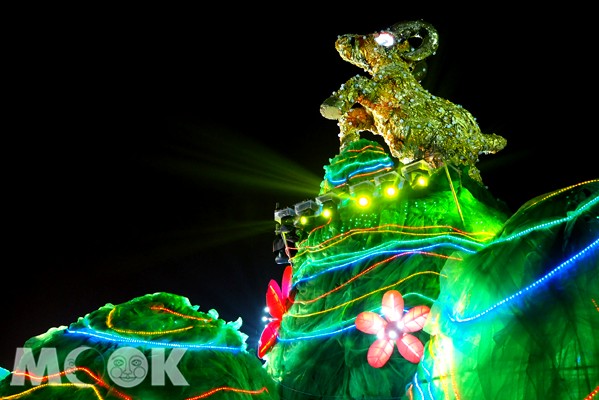 2015台北灯节金喜羊与热闹灯会庆元宵