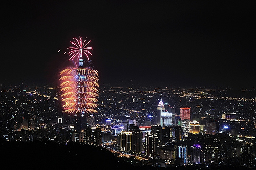 2015看烟火?22处幸福景点浪漫游赏台北101