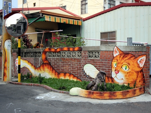 屋顶上的猫!绘本变身3D打造超有趣猫村
