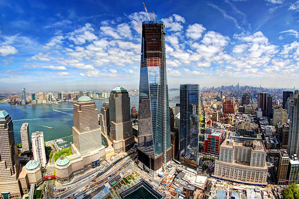 告别911美国第一高楼世贸重新开张!