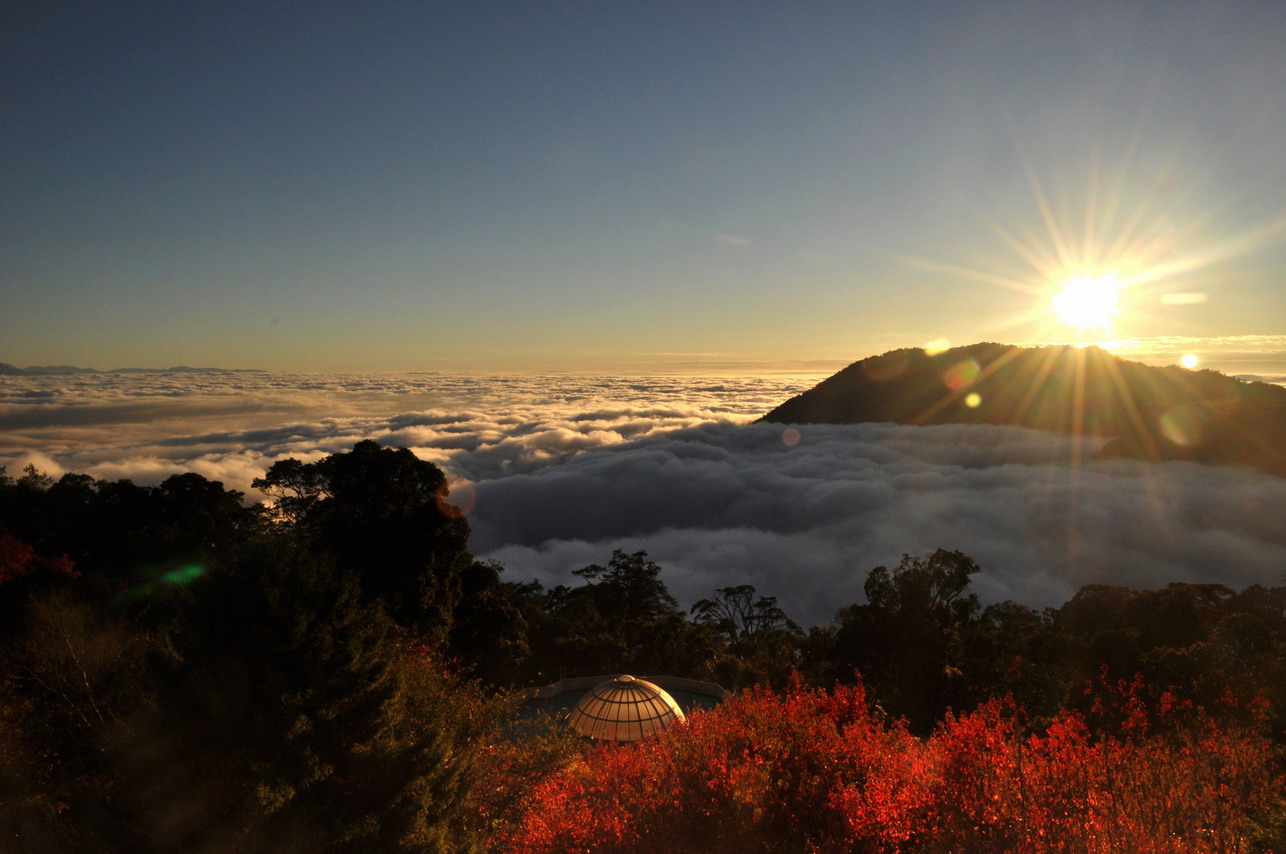 秋游大雪山赏红叶！云海日出美如仙境超正点