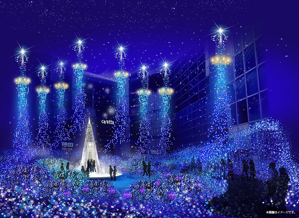 点亮东京三大冬季浪漫百万颗星星的梦幻圣诞