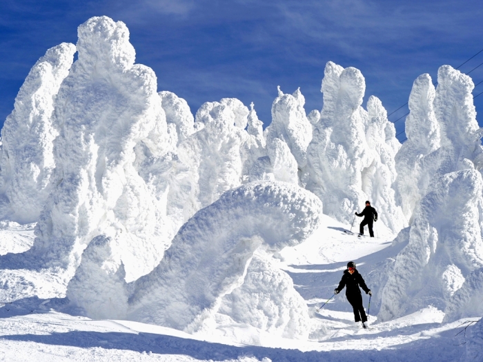 怪哉！山中雪怪日本藏王冬季限定