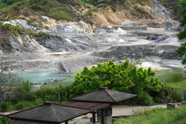 阳明山新去处！硫磺谷温泉泡脚池开放