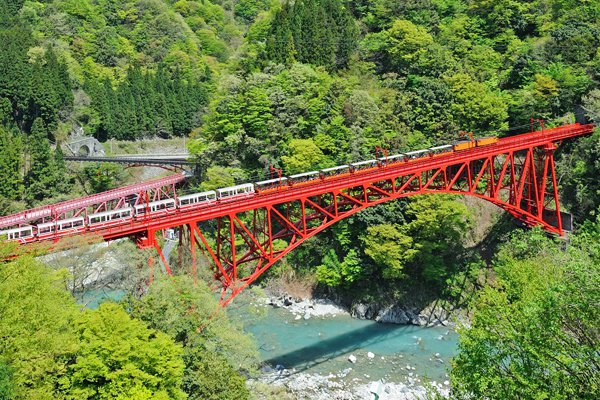 持阿里山森铁车票玩日本黑部峡谷、大井川铁道免费搭