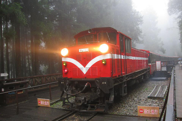 迎接228连假阿里山森林铁路列车加开