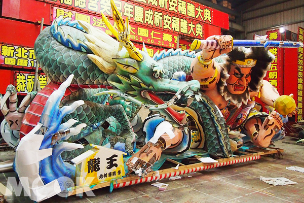 【周四赏艺文】新埔花灯迎天穿前夜祭日本睡魔龙王巨灯再现