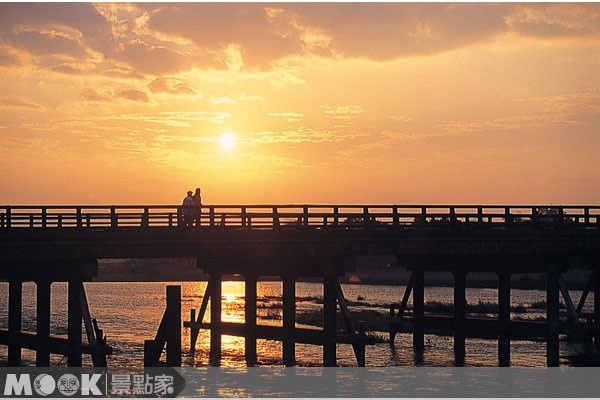 京都岚山渡月桥红叶美景秋日必游