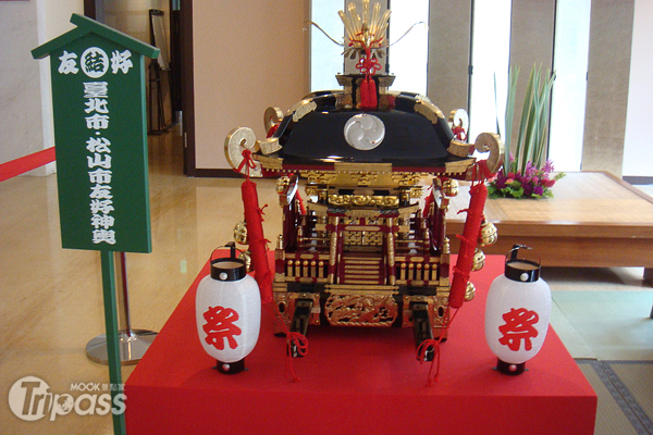 日本纯手工儿童神轿松山车站即起展出