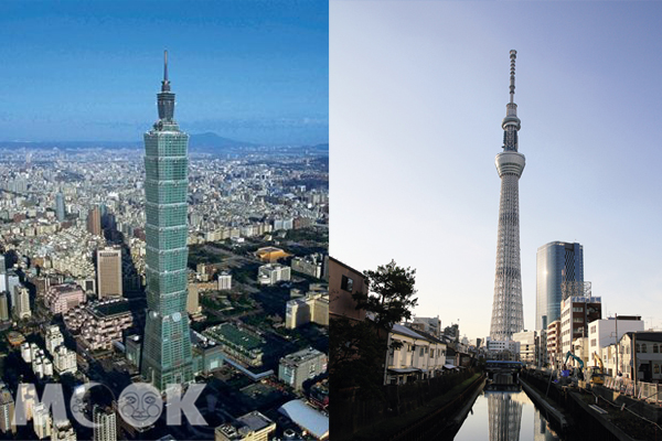 台北101与东京晴空塔结盟庆祝活动奖不完
