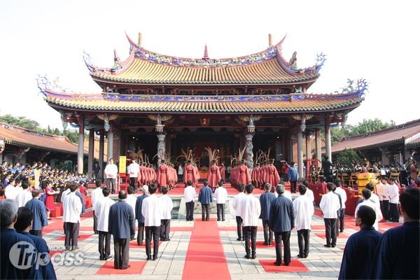 台北市孔庙“春祭”典礼“参礼证”发送中