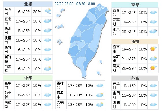 收假日变天！冷气团南下开工日有雨