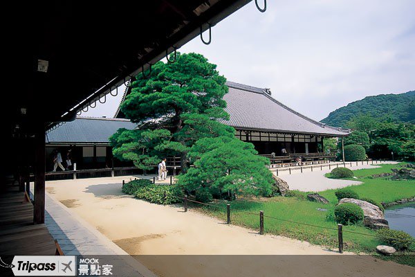 岚山地区唯一入列世界遗产的古刹::关西::世遗::天龙寺