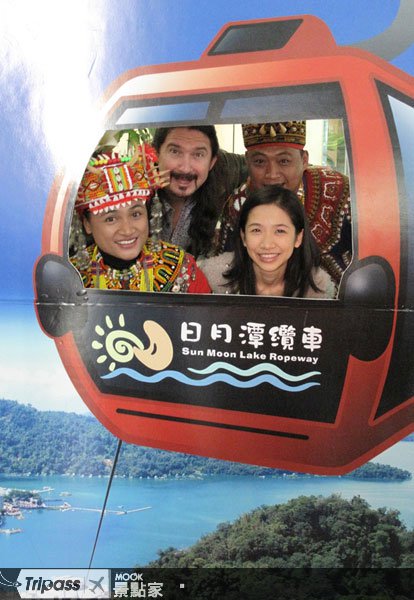 日月潭跨年夜未眠，造型烟火连3夜施放