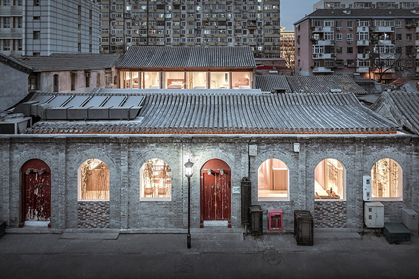 将老屋摇身一变成为新潮设计旅店 位于北京一座老四合院