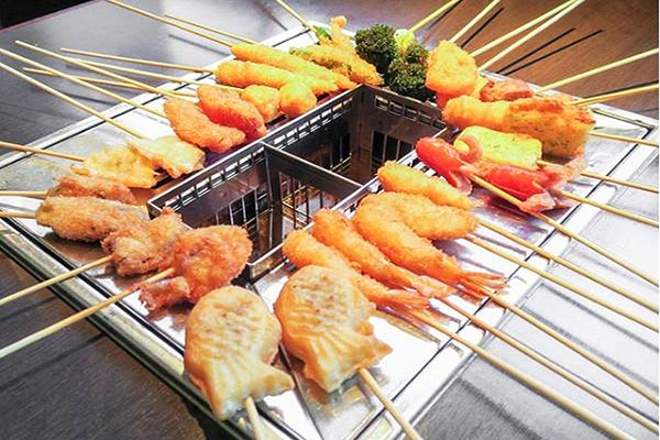 自己DIY动手炸！日本知名串炸吃到饱登台