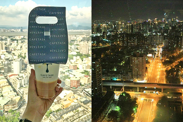 无敌夜景一览无遗36楼高空咖啡馆