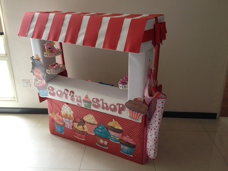 【跪妇妈DIY】捡纸箱搞定孩子开店梦，环保又爱地球！