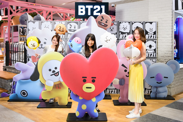 LINEFRIENDS夏日新话题BT21主题商店登场