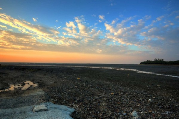 香山湿地园区试营运绝美夕照丰富生态太迷人