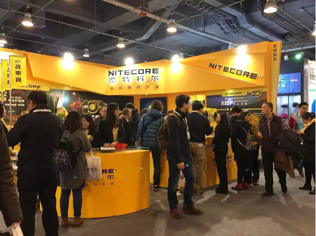 ISPO BEIJING 2017奈特科尔新品GP3运动相机辅助灯发布