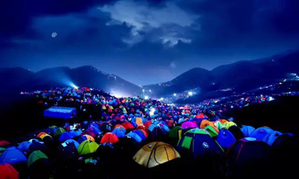 仲夏露营季|2016萍乡武功山帐篷嘉年华盛大开幕