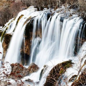 九寨沟的冬天：冰雪仙境大概就是这样的吧！