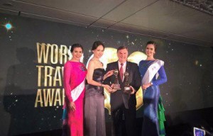 唐拉雅秀国际酒店及度假村荣膺两项2015年WTA世界旅游大奖