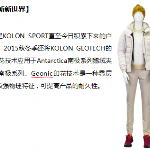 What Are We Talking About? KOLON SPORT 2015秋冬新品发布